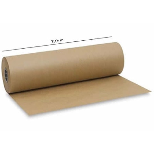 Brown Paper Roll 750x 60-65gsm 340 metre KP75065 - roll 