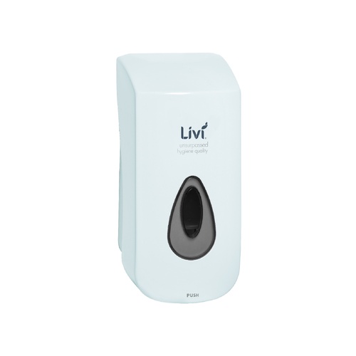 Soap Dispenser or Antimicrobial Dispenser S-500 Takes S-100 S-101 S-103 Livi S500 for 1 litre refill bottles #59082