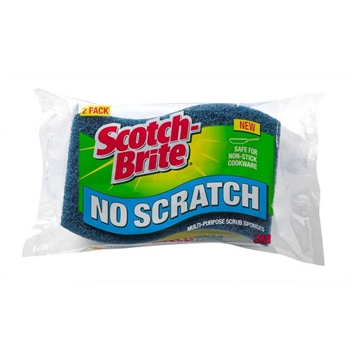 Scotch Brite Sponge No Scratch Pack of 2 #7011388782 31644