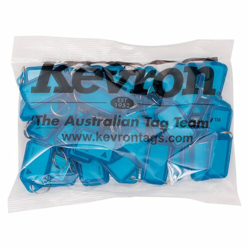 Key Tags Clicktags ID5 50s Kevron Blue Bag 50  ID5 BLU50