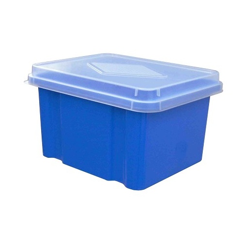 Storage Box Italplast 32 Litre I307 Blueberry I307FBB 