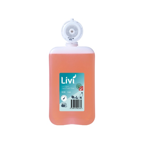 Soap Bottle 1 litre fits S-500 LIVI Dispenser S-101 1 litre refill bottles