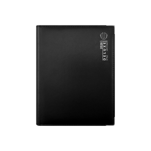 Diary 2026 Upward 7242 A5 A51 Deluxe 1 day to page Portrait Wire-O Bound