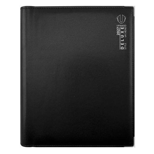 Diary 2027 Upward 8242 B5 Day to a page Deluxe 260x210x35mm with index and Monthly planner