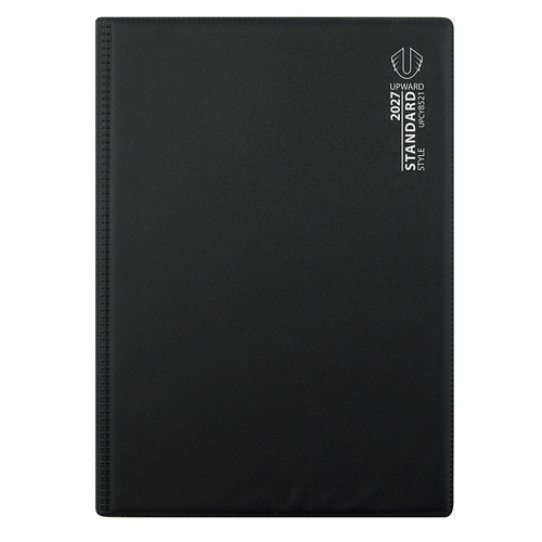 Diary 2027 Upward 8521 B5 Vertical Week Standard 7am - 7pm 30min 250x179mm Sewn Spine PVC cover