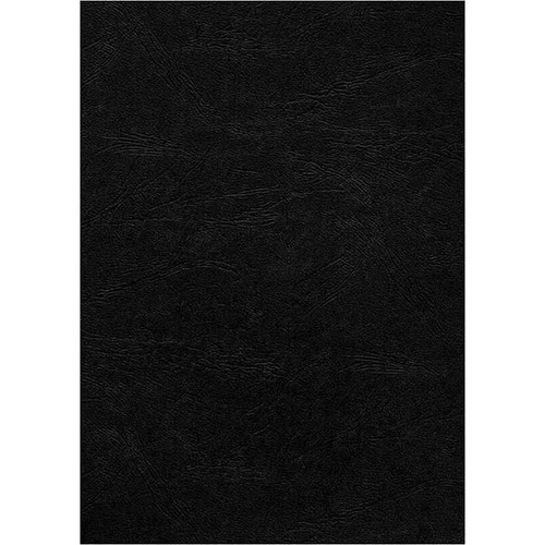 Binding Cover A4 Leathergrain 350gsm Black box 100 94407