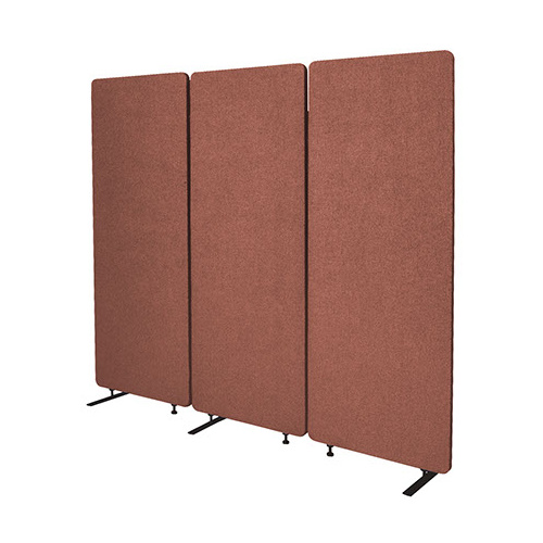 Zip Acoustic Pinnable 3 Panels 1650x1830 Copper FREE shipping Sydney Brisbane Melbourne Metro only Normally ships 3-5 business Days