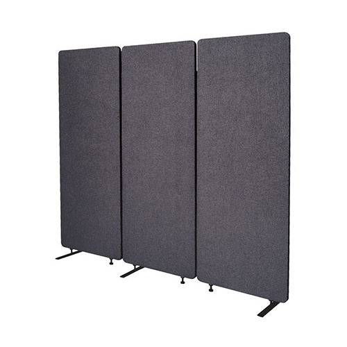 Zip Acoustic Pinnable 3 Panels 1650x1830 Graphite FREE shipping Sydney Brisbane Melbourne Metro only Normally ships 3-5 business Days