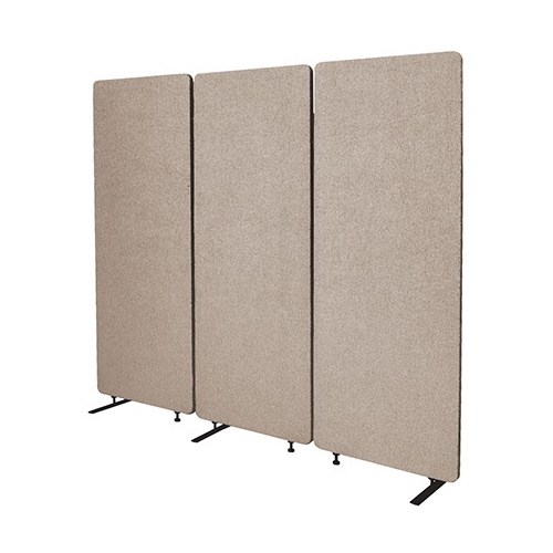 Zip Acoustic Pinnable 3 Panels 1650x1830 Sand FREE shipping Sydney Brisbane Melbourne Metro only Normally ships 3-5 business Days