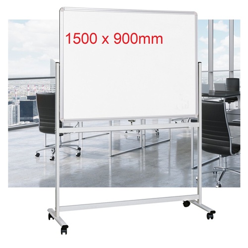 Whiteboard Mobile Chilli 1500x 900mm Magnetic Surface