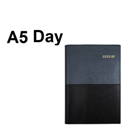 Diary Financial Vanessa A51 25/26 FY185V99 Black 1 day to page FY185V992526 