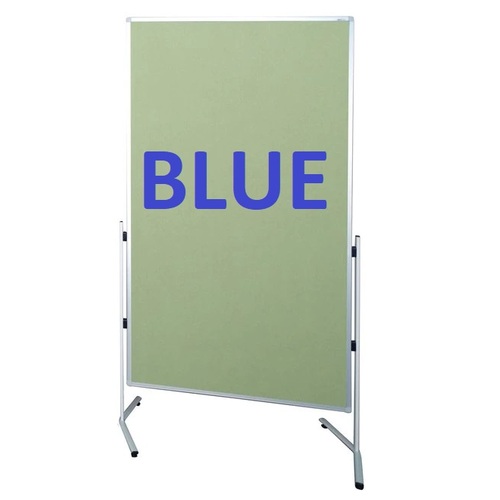 Room Dividers Pinboard Modulo T Leg 1500x1200 Blue, Double sided FREE shipping Sydney Brisbane Melbourne Metro only [MTO 10-15 days]