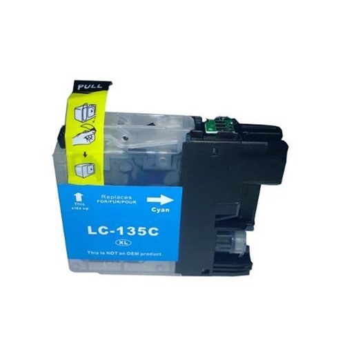 InkJet for Brother LC135XL Cyan Compatible Cartridge