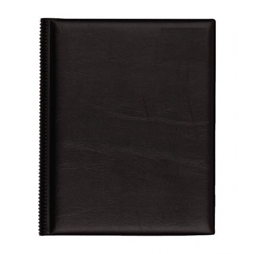 Diary 2027 Belmont Quarto QBA47.V99-27 Manager Week to Opening 8am-7pm 1 hour Black 260x205mm Collins