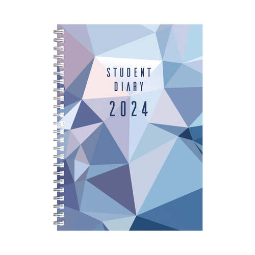 Diary 2024 Collins SCHOOL student SPIRAL SC37sp A5 WTO #SC37SP.LGT-24 10250487