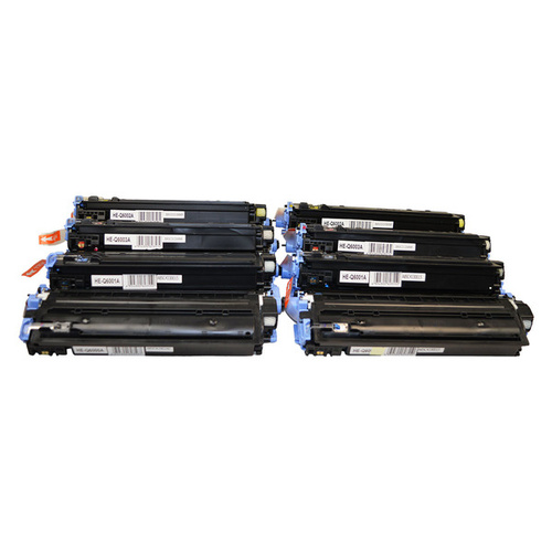 Laser for HP Q6000 Cart307 #124A Series Generic Toner Set X 2