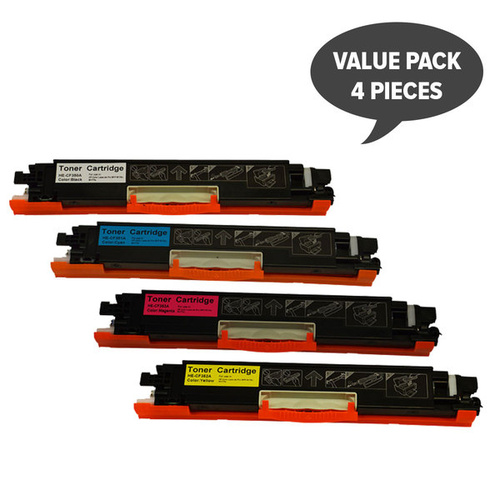 Laser for HP CF350 #130 Series Generic Toner Set (Set of 4)