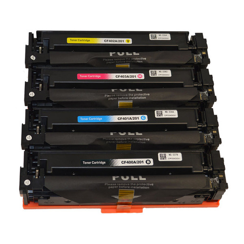 Laser for HP CF400A #201A Series Premium Generic Toner Cartridge set (4 cartridges)