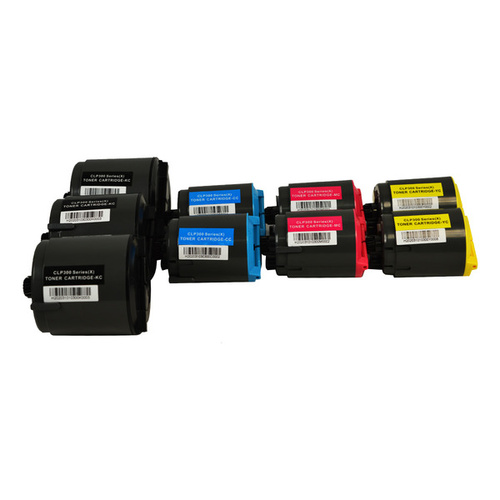 Laser for Samsung CLP-C300 Series Generic Toner Set x 2 Sets + Extra Black (9 Cartridges)