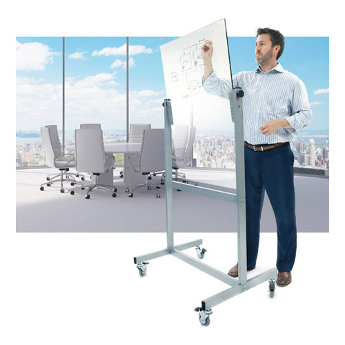 Glassboard Whiteboard 1210x855 Clear Non-Magnetic toughened Very clear glass SMC1290