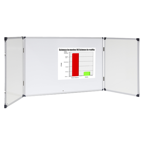 Whiteboard Communicate Cabinet 900x1200 2400x900 Magnetic VCAB1290 Aluminium Trim * Extra freight applies for Non metro zones