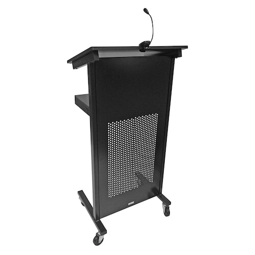 Lectern Professional and stylish with detachable LED light VL0001 Black COUNTRY FREIGHT IS EXTRA