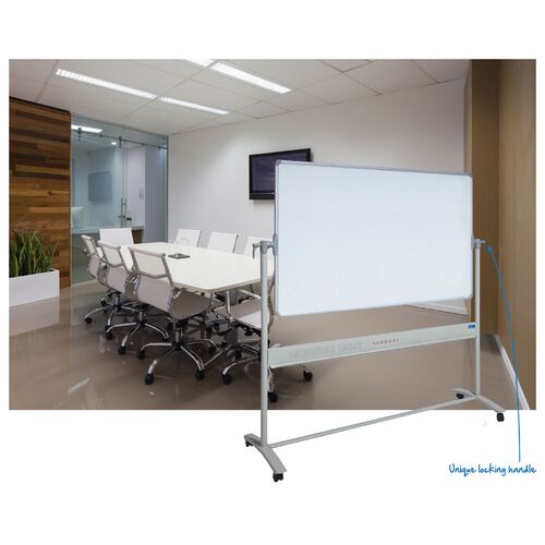 Mobile Whiteboard Corporate 1800x1200mm Magnetic VM1812 